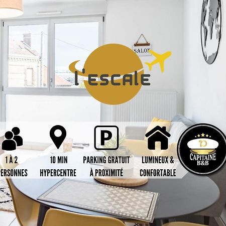 L'Escale - Lumiere Et Confort - Prox. Hypercentre Lägenhet Troyes Exteriör bild